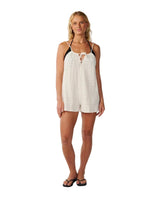 RIP CURL Women's Island Cover Up Romper Bone Women's Rompers & Jumpsuits Rip Curl 