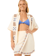 RIP CURL Women's San Carlos Embroidered Mini Skirt Lily Women's Skirts Rip Curl 