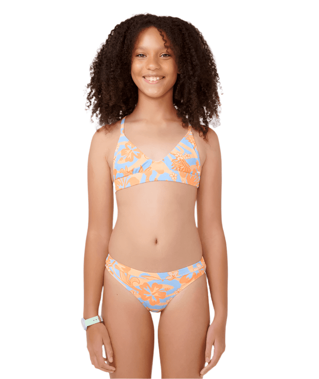RIP CURL Girl's Sun Sol Bikini Set Orange Girl's Swimwear Rip Curl 