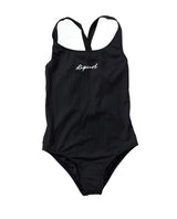 RIP CURL Girl's Premium Rib One Piece Swim Suit Black Girl's Swimwear Rip Curl 