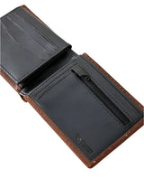 RIP CURL Surf Revival RFID All Day Wallet Dark Brown Leather Men's Wallets Rip Curl 