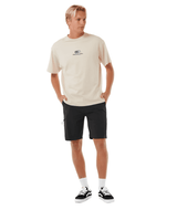 RIP CURL Global Entry Boardwalk Shorts Black Men's Hybrid Shorts Rip Curl 