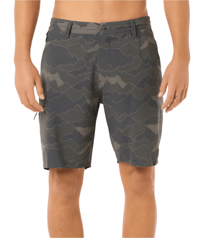 RIP CURL Global Entry Boardwalk Hybrid Shorts Camo Men's Hybrid Shorts Rip Curl 