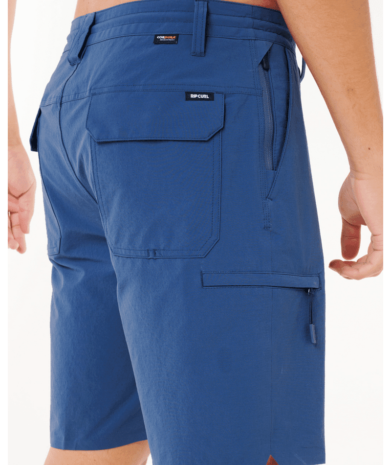 RIP CURL Global Entry Boardwalk Shorts Washed Navy Men's Hybrid Shorts Rip Curl 