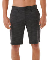 RIP CURL Boardwalk Jackson 20" Hybrid Short Black Men's Hybrid Shorts Rip Curl 