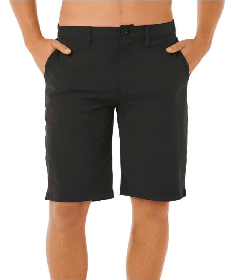 RIP CURL Boardwalk Phase Hybrid Boardshort Black Men's Hybrid Shorts Rip Curl 