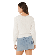 RIP CURL Women's Pacific Knit Cardigan Bone Women's Blouses Rip Curl 