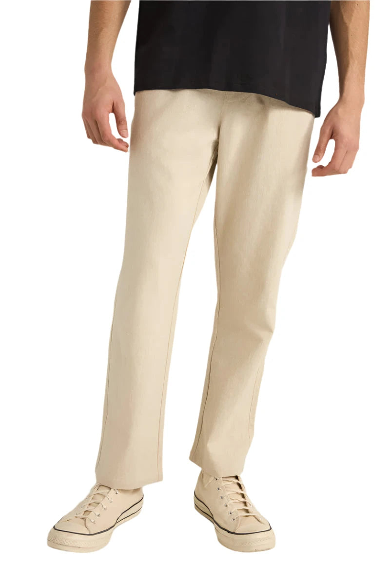 RHYTHM Linen Jam Pant Bone Men's Pants Rhythm 