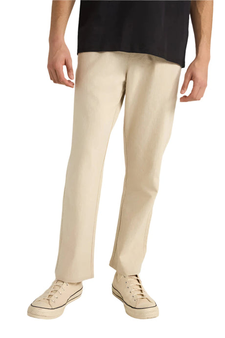 RHYTHM Linen Jam Pant Bone Men's Pants Rhythm 