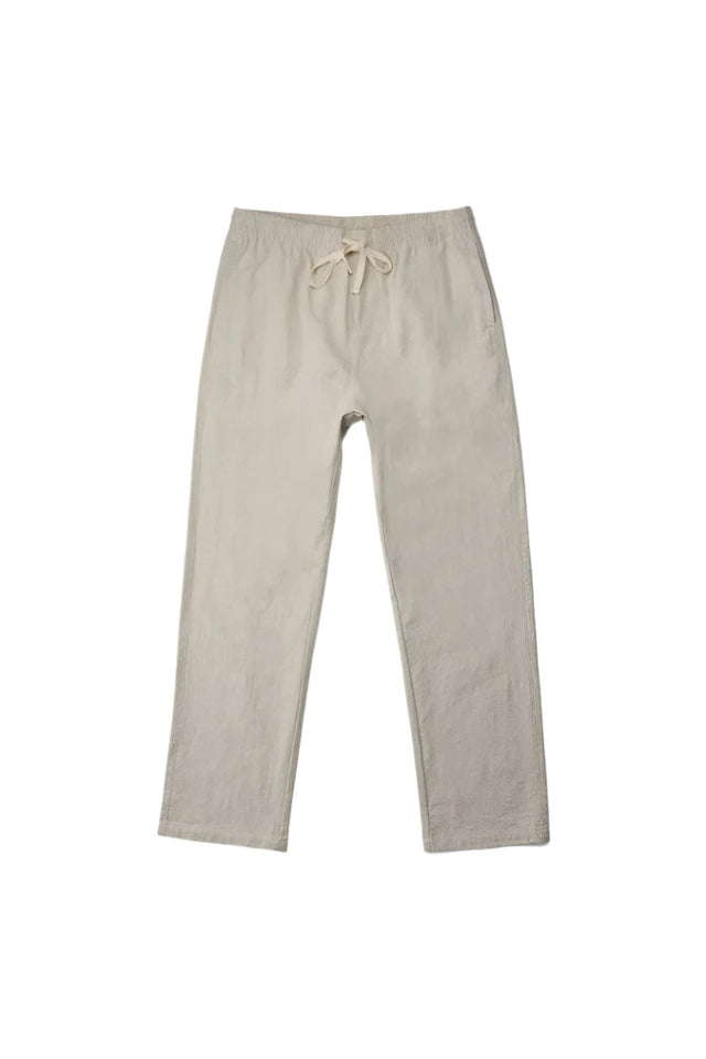 RHYTHM Linen Jam Pant Bone Men's Pants Rhythm 