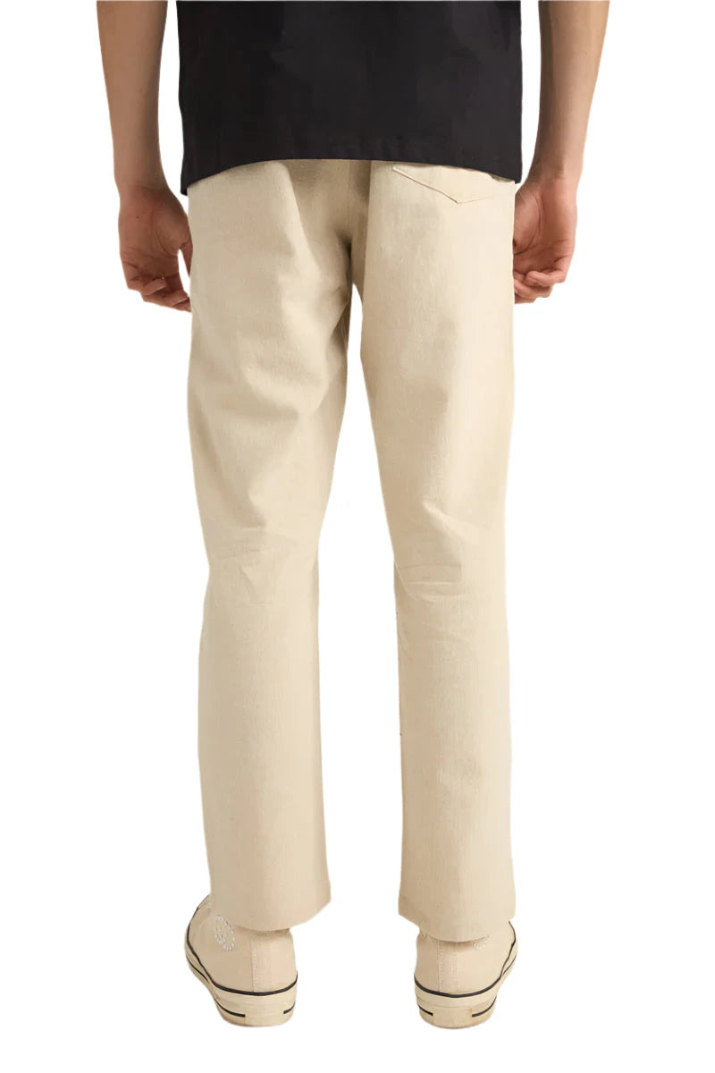 RHYTHM Linen Jam Pant Bone Men's Pants Rhythm 