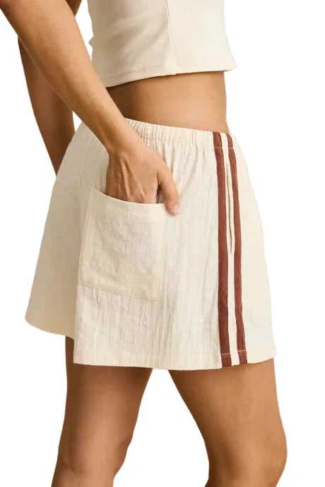 RHYTHM Women's Isadora Short Cream Women's Shorts Rhythm 