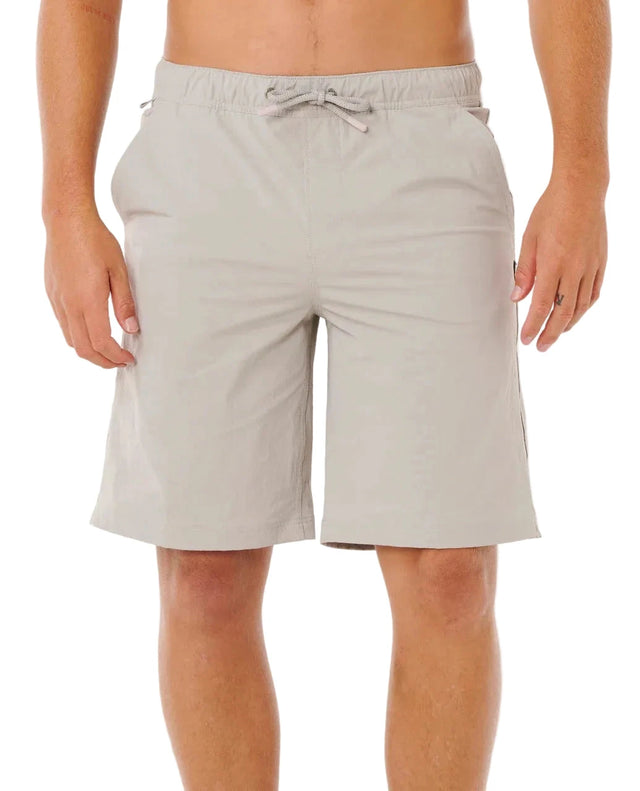 RIP CURL Boardwalk Premium Surf Hybrid Boardshort Stone Men's Hybrid Shorts Rip Curl 