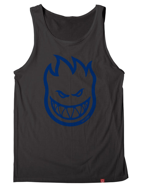 SPITFIRE Bighead Tank Top Black/Navy Print Men's Tank Tops Spitfire 