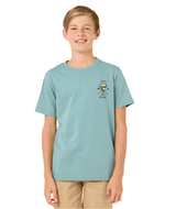 RIP CURL Boys Search Icon T-Shirt Blue Lagoon Boy's T-Shirts Rip Curl 