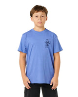 RIP CURL Boys Search Icon T-Shirt Blue Haze Boy's T-Shirts Rip Curl 
