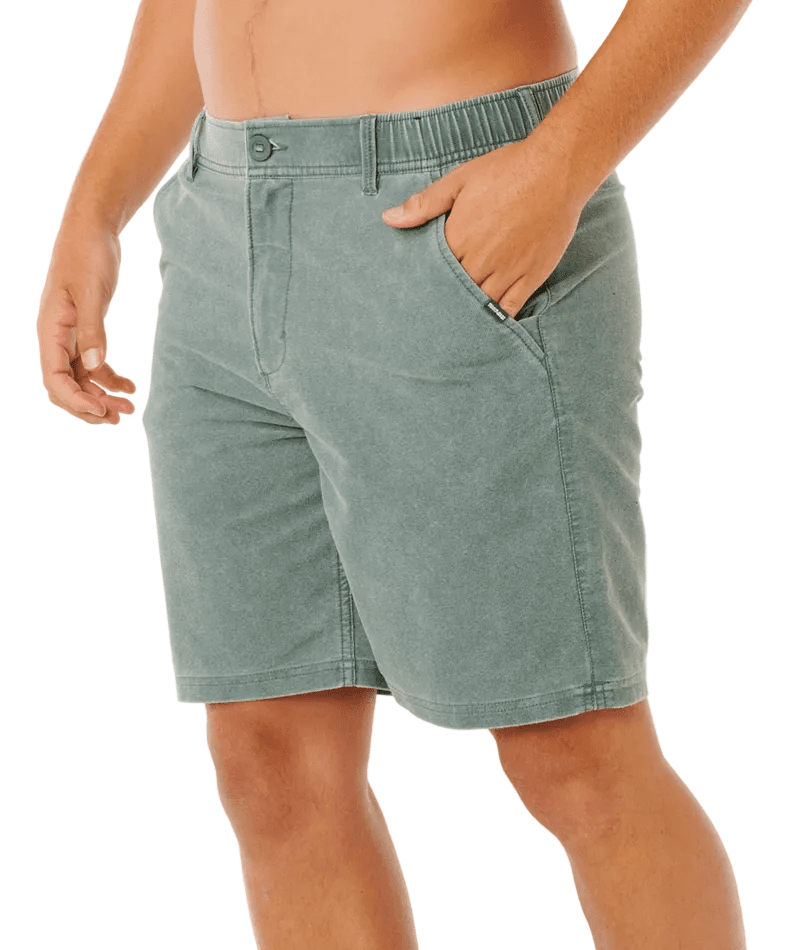 RIP CURL Boardwalk Pacific Rinse Shorts Moss Men's Walkshorts Rip Curl 