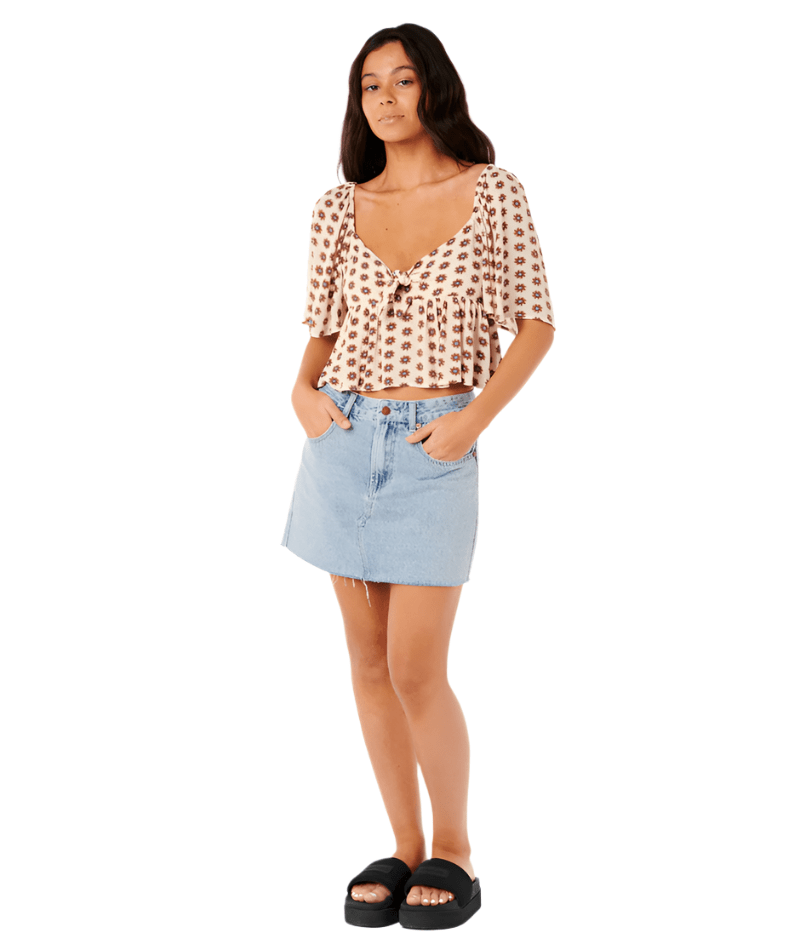 RIP CURL Cala Nights Top Multi Women's Blouses Rip Curl 