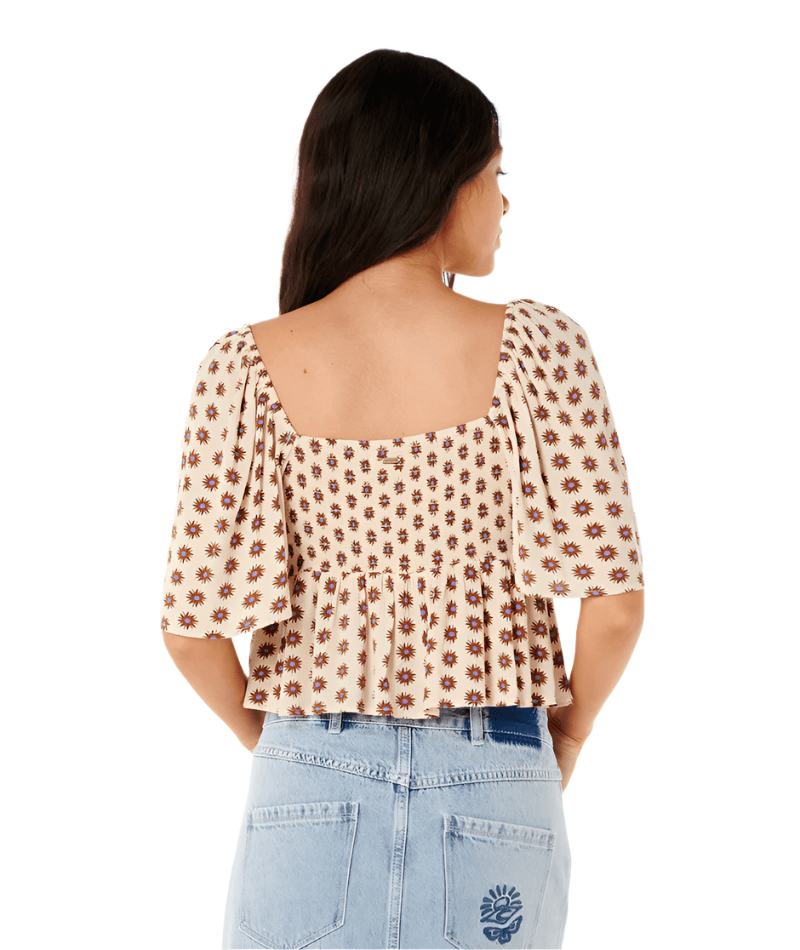 RIP CURL Cala Nights Top Multi Women's Blouses Rip Curl 
