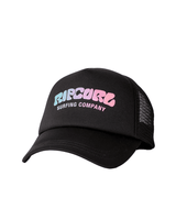 RIP CURL Women's Surf Puff Trucker Hat Black/Black Women's Hats Rip Curl 
