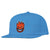 SPITFIRE Bighead Fill Snapback Hat Light Blue/Red Men's Hats Spitfire 
