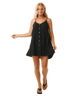RIP CURL Women's Premium Surf Cover Up Black Women's Dresses Rip Curl 