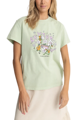 RHYTHM Women's Harmony Band T-Shirt Green Women's T-Shirts Rhythm 