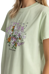 RHYTHM Women's Harmony Band T-Shirt Green Women's T-Shirts Rhythm 