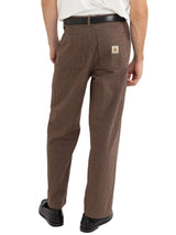 RHYTHM Hickory Stripe Work Pant Cedar Men's Pants Rhythm 