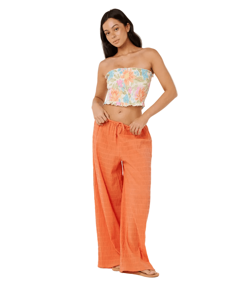 RIP CURL Women's Catalina Island Shirred Top Multi Women's Tank Tops and Halter Tops Rip Curl 