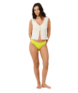 RIP CURL Women's Catalina Island Knit Vest Off White Women's Tank Tops and Halter Tops Rip Curl 