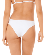 RIP CURL Women's Premium Surf Cheeky Bikini Bottoms White Women's Bikini Bottoms Rip Curl 