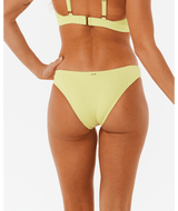 RIP CURL Women's Premium Surf Cheeky Bikini Bottom Bright Yellow Women's Bikini Bottoms Rip Curl 