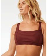 RIP CURL Premium Surf D-DD Crop Bikini Top Plum Women's Bikini Tops Rip Curl 