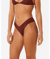 RIP CURL Women's Premium Surf Skimpy Hipster Bikini Bottom Plum Women's Bikini Bottoms Rip Curl 