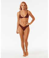 RIP CURL Women's Premium Surf Skimpy Hipster Bikini Bottom Plum Women's Bikini Bottoms Rip Curl 