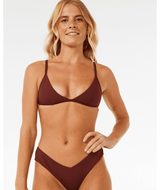 RIP CURL Women's Premium Surf Skimpy Hipster Bikini Bottom Plum Women's Bikini Bottoms Rip Curl 