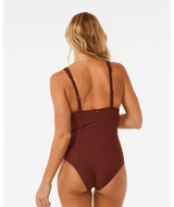 RIP CURL Women's Premium Surf D-DD Full Coverage One Piece Swimsuit Plum Women's One Pieces Rip Curl 