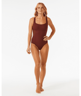 RIP CURL Women's Premium Surf D-DD Full Coverage One Piece Swimsuit Plum Women's One Pieces Rip Curl 