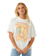 RIPCURL Women's Tropical Tour Heritage T-Shirt Bone Women's T-Shirts Rip Curl 