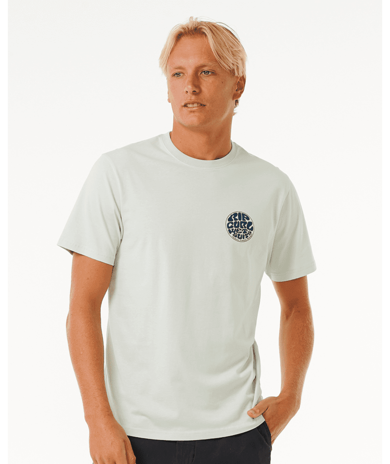 RIP CURL Wetsuit Icon T-Shirt Mint Men's Short Sleeve T-Shirts Rip Curl 