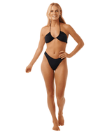 RIP CURL Women's Classic Surf Bandeau Black Women's Bikini Tops Rip Curl 