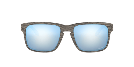 OAKLEY Holbrook Woodgrain - Prizm Deep Water Polarized Sunglasses Sunglasses Oakley 
