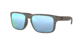 OAKLEY Holbrook Woodgrain - Prizm Deep Water Polarized Sunglasses Sunglasses Oakley 