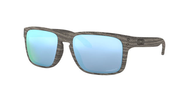 OAKLEY Holbrook Woodgrain - Prizm Deep Water Polarized Sunglasses Sunglasses Oakley 