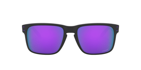OAKLEY Holbrook Matte Black - Prizm Violet Sunglasses Sunglasses Oakley 