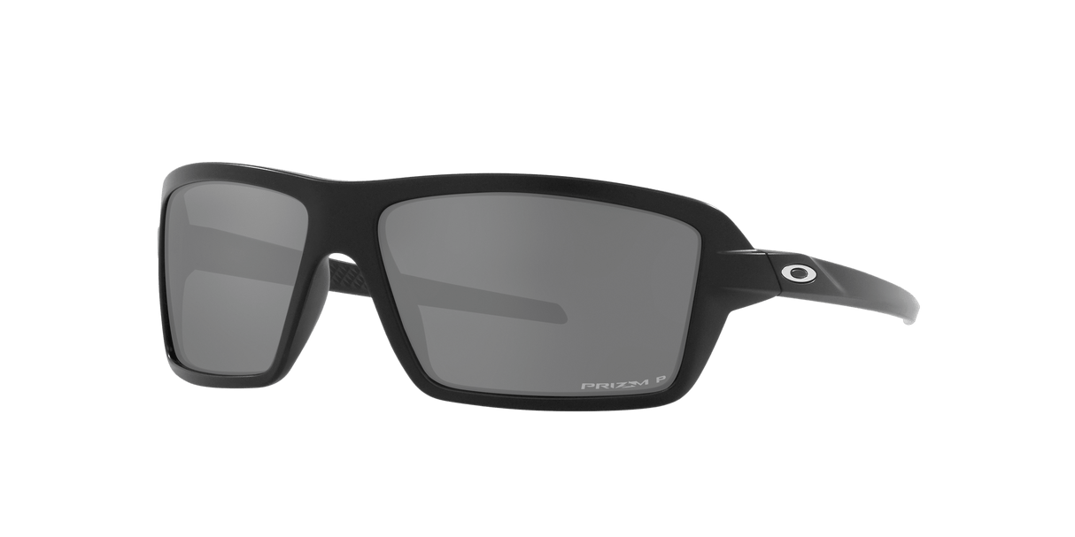 OAKLEY Cables Matte Black - Prizm Black Polarized Sunglasses Sunglasses Oakley 