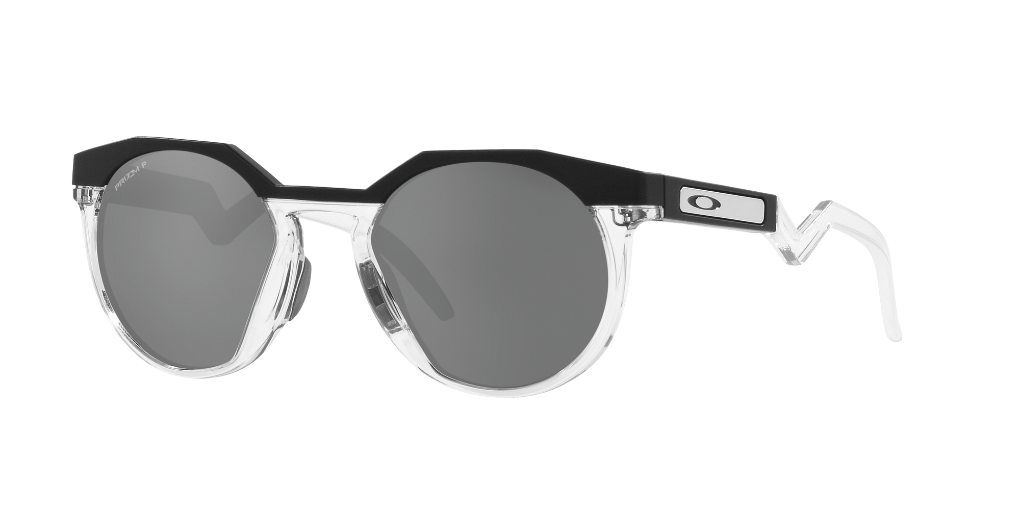 OAKLEY HSTN Matte Black - Prizm Black Polarized Sunglasses Sunglasses Oakley 