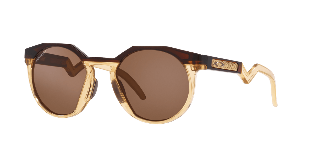 OAKLEY HSTN Dark Amber/Light Curry - Prizm Tungsten Sunglasses Sunglasses Oakley 