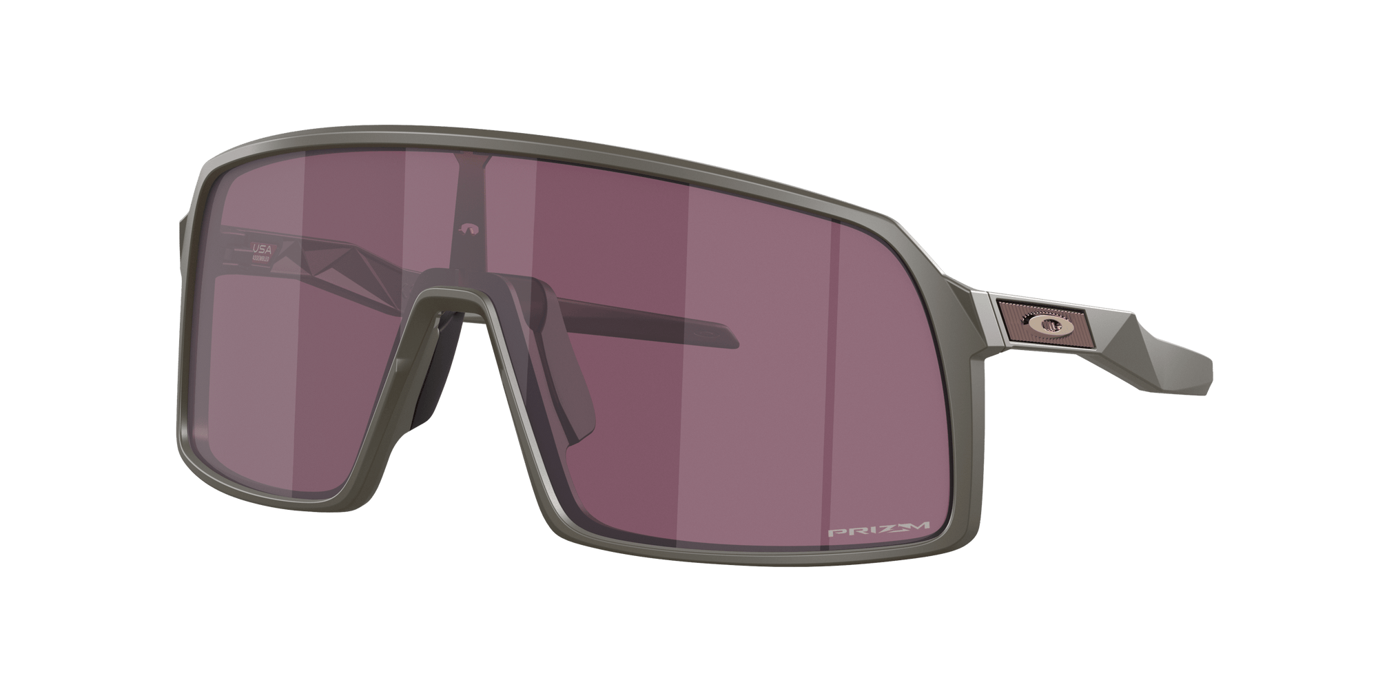 OAKLEY Sutro Matte Olive - Prizm Road Black Sunglasses Sunglasses Oakley 
